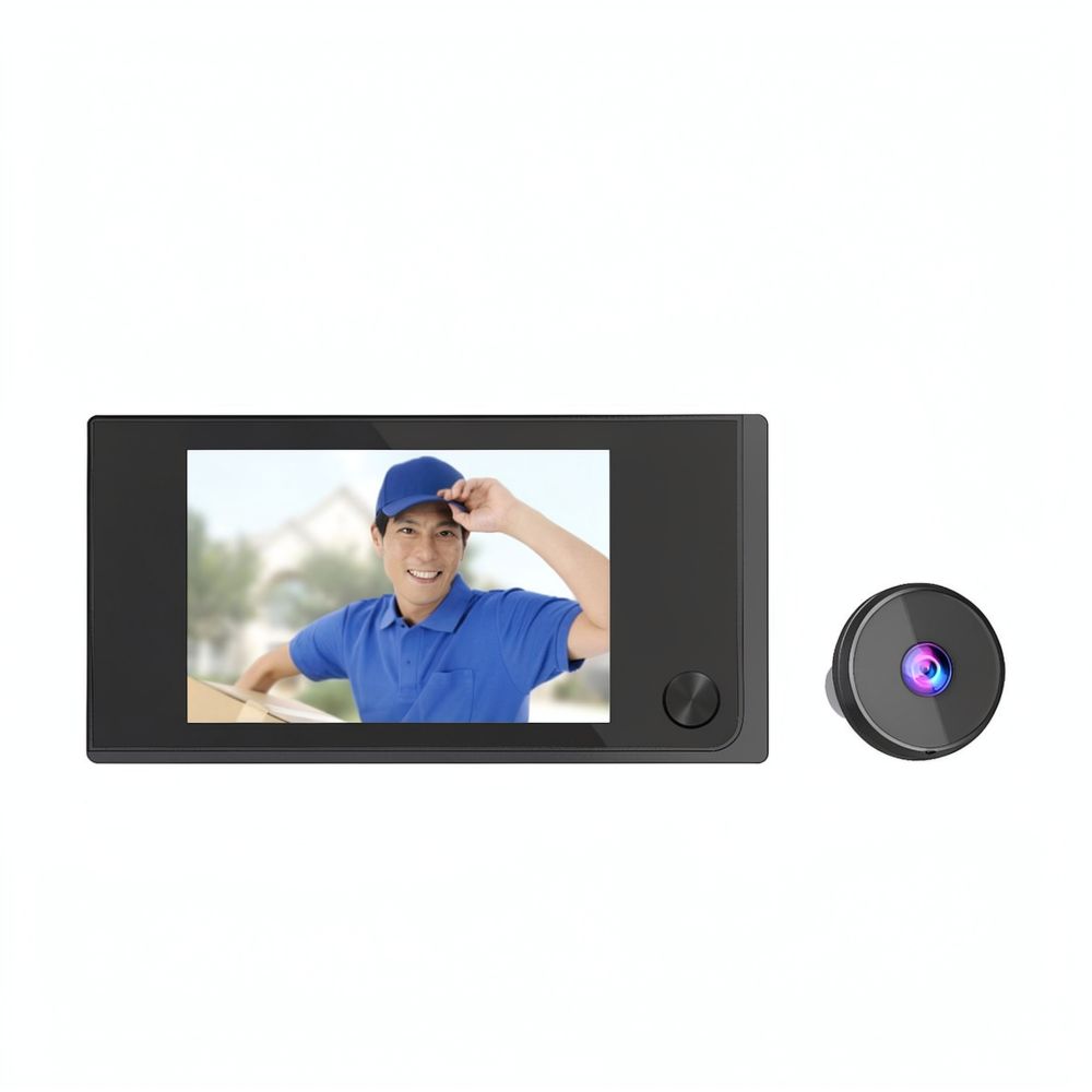 Home Security Front Door Camera - 3,5 inch LCD digitale deurkijker met